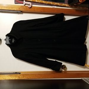 Jofeld Black Wool Coat